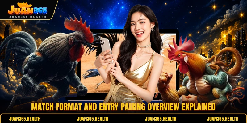 Match format and entry pairing overview explained