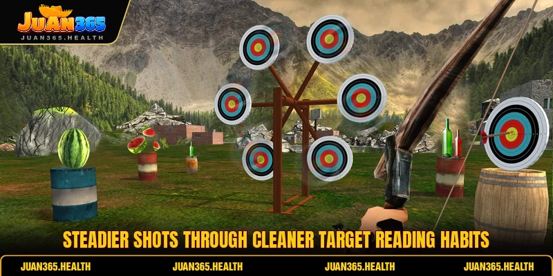 Steadier shots through cleaner target reading habits
